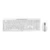 CHERRY Stream Desktop teclado Ratón incluido RF inalámbrico QWERTY Inglés de EE. UU. Gris