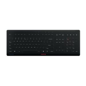 CHERRY Stream teclado RF inalámbrica + USB QWERTY Inglés Negro
