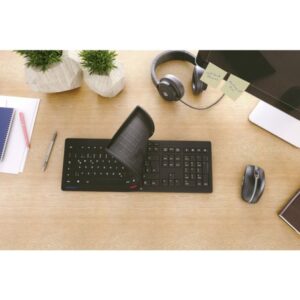 CHERRY Stream teclado RF inalámbrica + USB QWERTY Inglés Negro