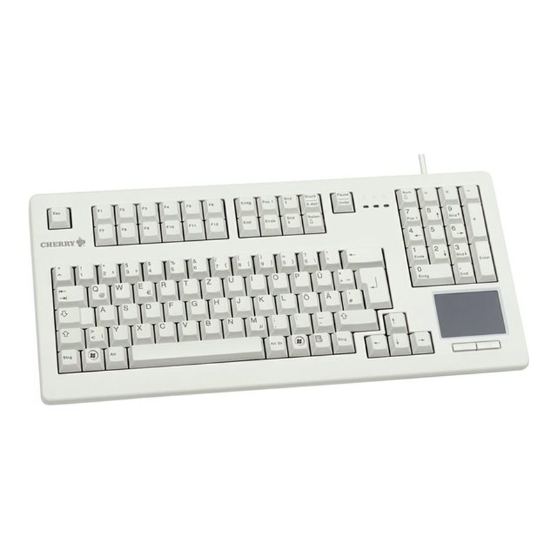 CHERRY TouchBoard G80-11900 teclado USB QWERTY Inglés Gris CHERRY TouchBoard G80-11900 teclado USB QWERTY Inglés Gris - Imagen 2
