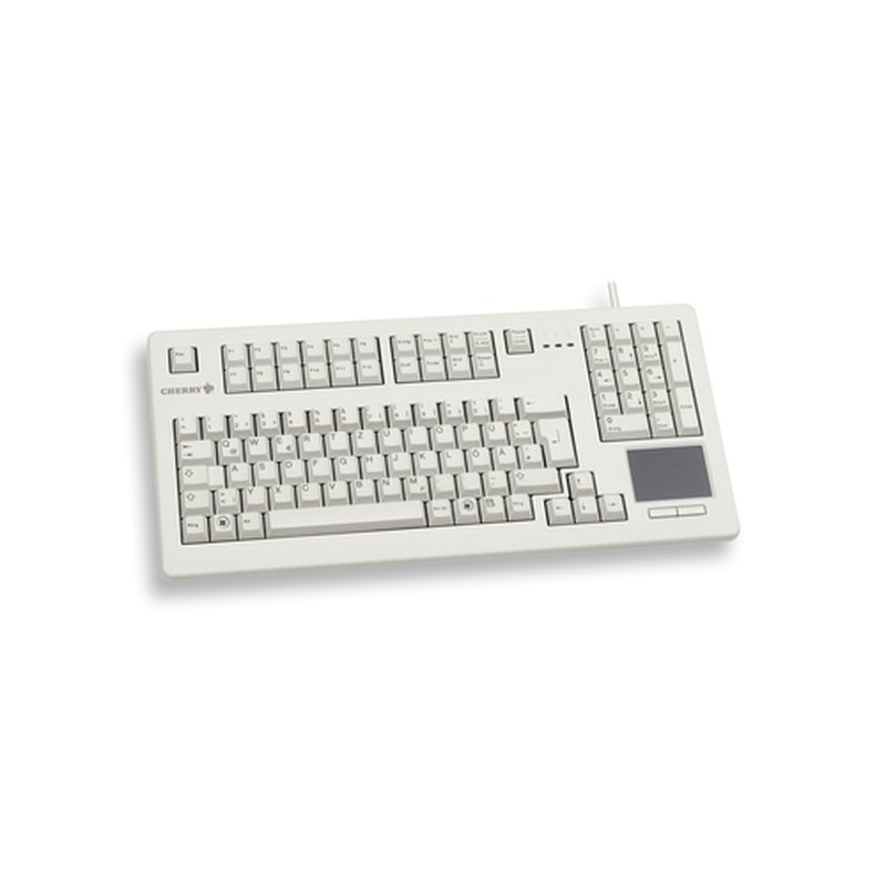 CHERRY TouchBoard G80-11900 teclado USB QWERTY Inglés Gris CHERRY TouchBoard G80-11900 teclado USB QWERTY Inglés Gris - Imagen 3