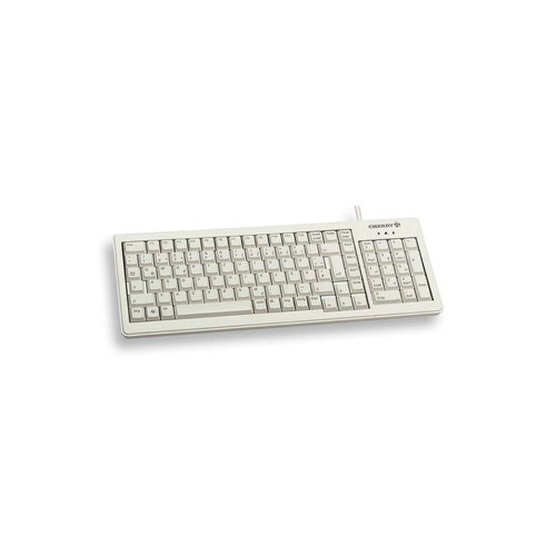 CHERRY XS G84-5200 teclado USB + PS/2 AZERTY Francés Gris - Imagen 4