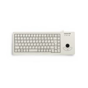 CHERRY XS Trackball teclado USB Belga Gris