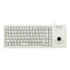 CHERRY XS Trackball teclado USB QWERTY Inglés de EE. UU. Gris