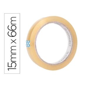 CINTA ADH Q-CONNECT 66 M X 15 MM | PACK 10 UNIDADES