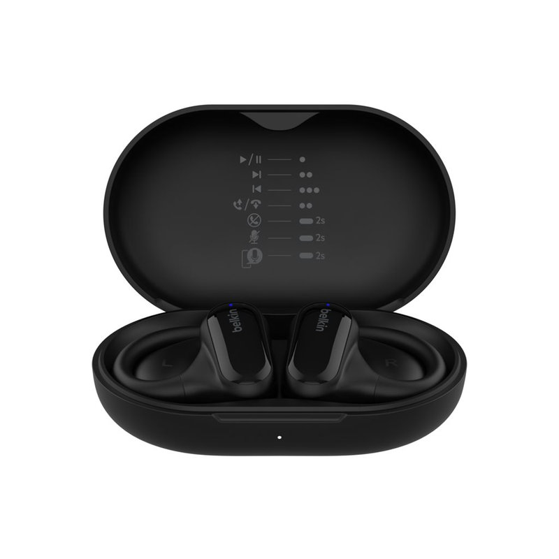 CLEARFIT OPEN-EAR WIRELESS EARBUDS BLACK CLEARFIT OPEN-EAR WIRELESS EARBUDS BLACK