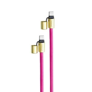 CORDON UNIVERSAL INTENSO CABLE USB-C PINK PARA FUNDA SMARTPHONE