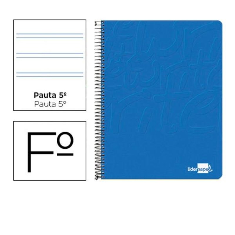 CUADERNO ESPIRAL LIDERPAPEL FOLI | PACK 10 UNIDADES CUADERNO ESPIRAL LIDERPAPEL FOLI | PACK 10 UNIDADES