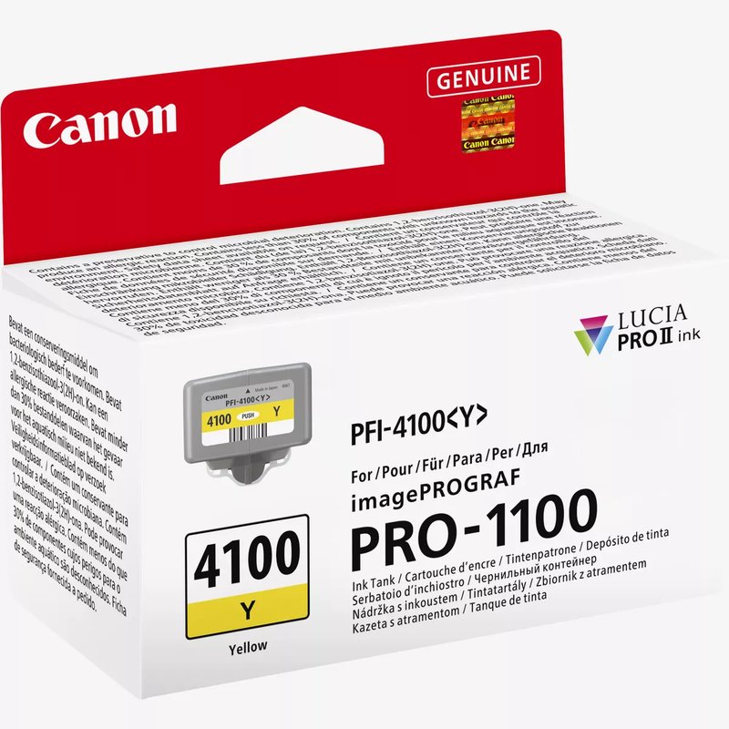 Canon LUCIA PRO II cartucho de tinta 1 pieza(s) Original Rendimiento estándar Amarillo