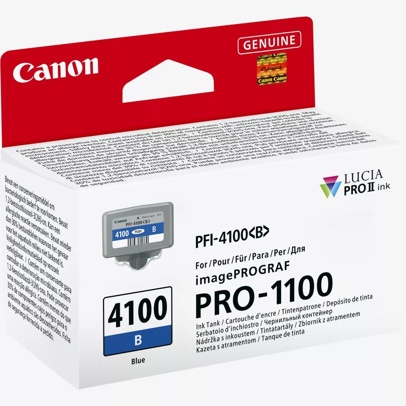 Canon LUCIA PRO II cartucho de tinta 1 pieza(s) Original Rendimiento estándar Azul