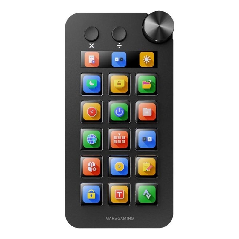 Control Deck Mars Gaming Msdneo Negro Control Deck Mars Gaming Msdneo Negro