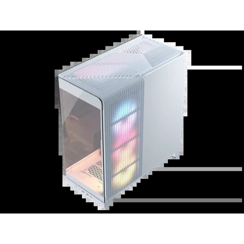 Corsair 4500X LX-R RGB Tempered Glass Mid-Tower, White Midi Tower Blanco Corsair 4500X LX-R RGB Tempered Glass Mid-Tower, White Midi Tower Blanco