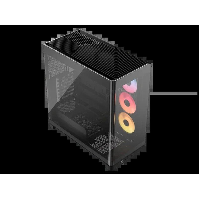 Corsair 4500X RS-R ARGB Tempered Glass Mid-Tower, Black Midi Tower Negro