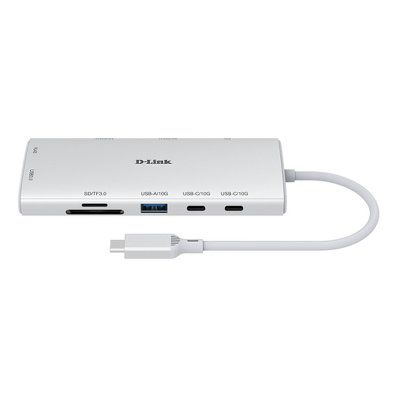 D-Link DUP-A01 hub de interfaz USB 3.2 Gen 1 (3.1 Gen 1) Type-C 10000 Mbit/s Blanco D-Link DUP-A01 hub de interfaz USB 3.2 Gen 1 (3.1 Gen 1) Type-C 10000 Mbit/s Blanco