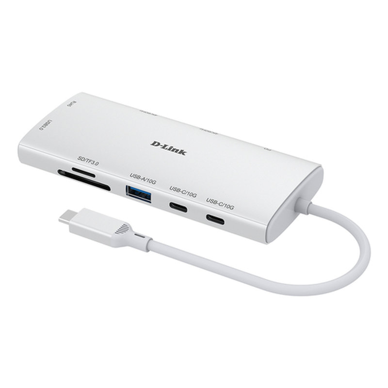 D-Link DUP-A01 hub de interfaz USB 3.2 Gen 1 (3.1 Gen 1) Type-C 10000 Mbit/s Blanco D-Link DUP-A01 hub de interfaz USB 3.2 Gen 1 (3.1 Gen 1) Type-C 10000 Mbit/s Blanco - Imagen 2