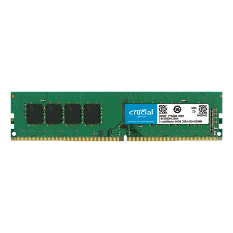 DDR4 MEMORIA CRUCIAL 4 GB 1 X 4 GB DDR4 3200 MT/S