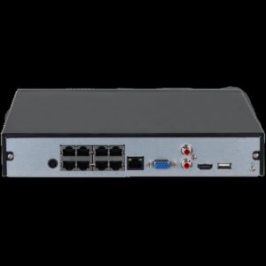 (DHI-NVR2108HS-8P-4KS3) DAHUA GRABADOR IP SERIE 2, 8 CANALES, 8 POE, 1HDD I/O 2/1