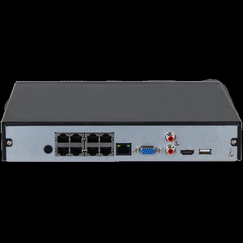 (DHI-NVR2108HS-8P-4KS3) DAHUA GRABADOR IP SERIE 2, 8 CANALES, 8 POE, 1HDD I/O 2/1 - Imagen 3