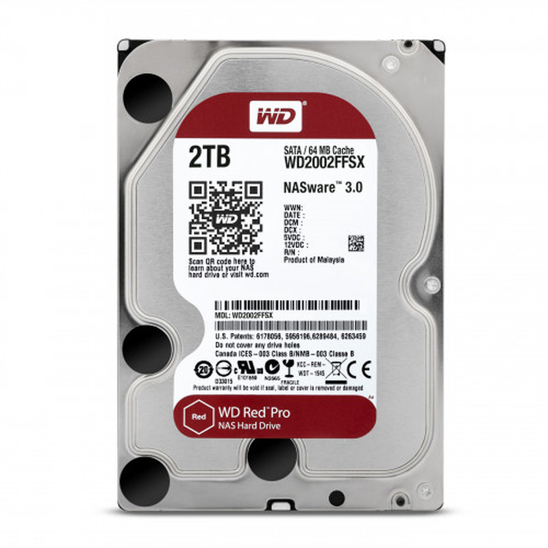 DISCO DURO 2TB SATA6 64MB 7200RPM WESTERN CAVIAR RED PRO - Imagen 3