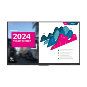 Alternative view of E-40/50 S55" 4K IR LED Interactive Displ