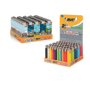 ENCENDEDOR BIC MINI J-25 | PACK 50 UNIDADES
