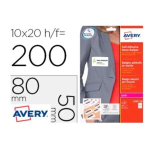 ETIQUETA ADHESIVA AVERY IDENTIFI