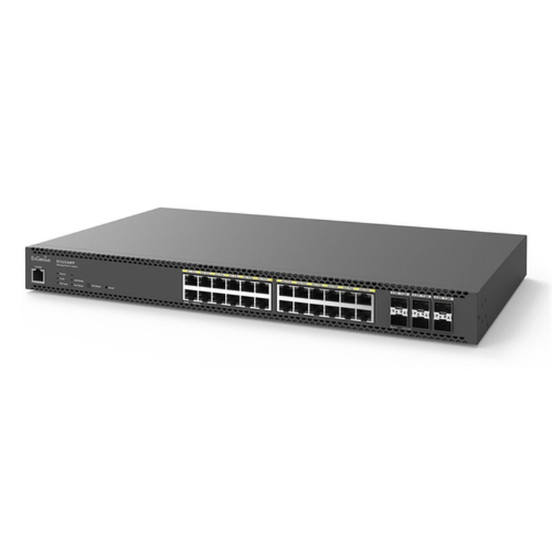 EnGenius ECS2530FP switch Gestionado L2+ 2.5G Ethernet (100/1000/2500) Energía sobre Ethernet (PoE) Negro EnGenius ECS2530FP switch Gestionado L2+ 2.5G Ethernet (100/1000/2500) Energía sobre Ethernet (PoE) Negro - Imagen 3