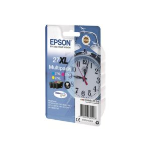 Epson Alarm clock Multipack 3-colour 27XL DURABrite Ultra Ink
