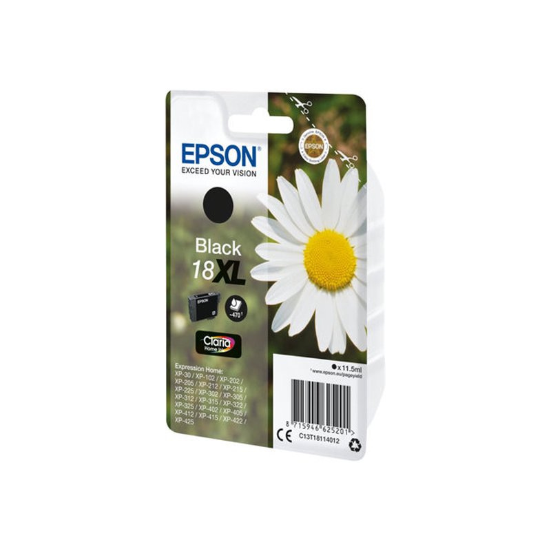 Epson Daisy Cartucho 18XL negro (etiqueta RF) - Imagen 2