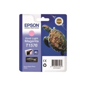 Epson Turtle Cartucho T1576 magenta claro vivo