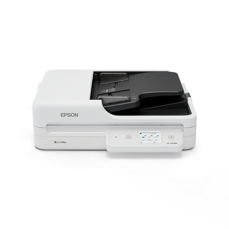 Epson WorkForce DS-1760WN Escáner plano y alimentador automático de documentos (ADF, Automatic Document Feeder) 1200 x 1200 DPI A4 Negro, Blanco