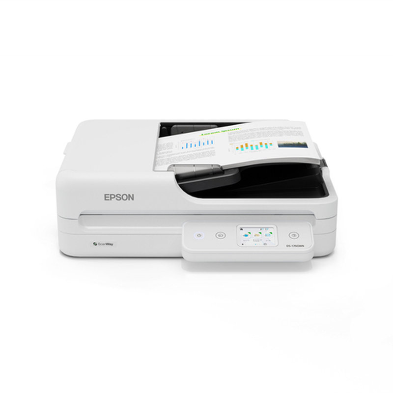 Epson WorkForce DS-1760WN Escáner plano y alimentador automático de documentos (ADF, Automatic Document Feeder) 1200 x 1200 DPI A4 Negro, Blanco - Imagen 3