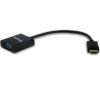 Equip 11903607 adaptador de cable de vídeo VGA (D-Sub) HDMI tipo A (Estándar) Negro