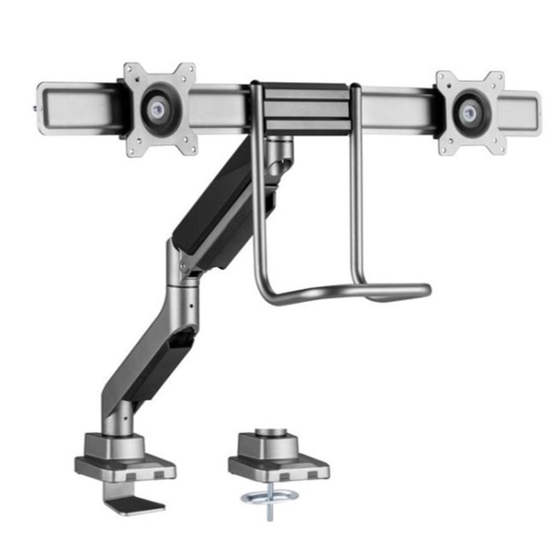 Equip 650161 soporte para monitor 81,3 cm (32") Negro Escritorio