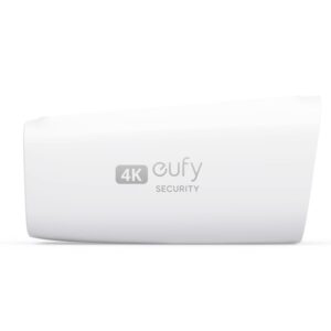 Eufy Kit de 2 cámaras eufyCam 3 de Security, cámara de seguridad 4K con panel solar integrado, IA de reconocimiento facial, cámara de seguridad con almacenamiento local ampliable, cámara exterior con energía constante, foco y visión nocturna en color, sin tasas mensuales