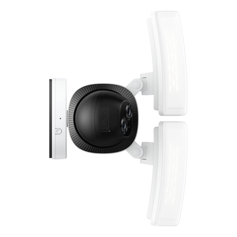 Eufy Security Floodlight Camera E340 con cable, giro de 360° e inclinación, grabación ininterrumpida, Wi-Fi de doble banda, 2000 lúmenes, activada por movimiento, cámara doble, compatible con HomeBase 3, almacenamiento local, sin cuota mensual Eufy Security Floodlight Camera E340 con cable, giro de 360° e inclinación, grabación ininterrumpida, Wi-Fi de doble banda, 2000 lúmenes, activada por movimiento, cámara doble, compatible con HomeBase 3, almacenamiento local, sin cuota mensual - Imagen 2