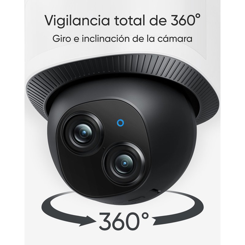 Eufy Security Floodlight Camera E340 con cable, giro de 360° e inclinación, grabación ininterrumpida, Wi-Fi de doble banda, 2000 lúmenes, activada por movimiento, cámara doble, compatible con HomeBase 3, almacenamiento local, sin cuota mensual Eufy Security Floodlight Camera E340 con cable, giro de 360° e inclinación, grabación ininterrumpida, Wi-Fi de doble banda, 2000 lúmenes, activada por movimiento, cámara doble, compatible con HomeBase 3, almacenamiento local, sin cuota mensual - Imagen 9