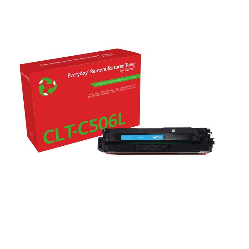 Everyday Tóner Cian compatible con Samsung CLT-C506L, Alto rendimiento Everyday Tóner Cian compatible con Samsung CLT-C506L, Alto rendimiento