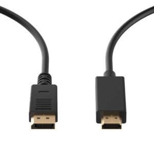 Ewent EC1432 adaptador de cable de vídeo 3 m DisplayPort HDMI tipo A (Estándar) Negro Ewent EC1432 adaptador de cable de vídeo 3 m DisplayPort HDMI tipo A (Estándar) Negro