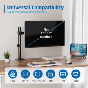 Alternative view of Ewent EW1510 soporte para monitor 68,6 cm (27") Negro Escritorio