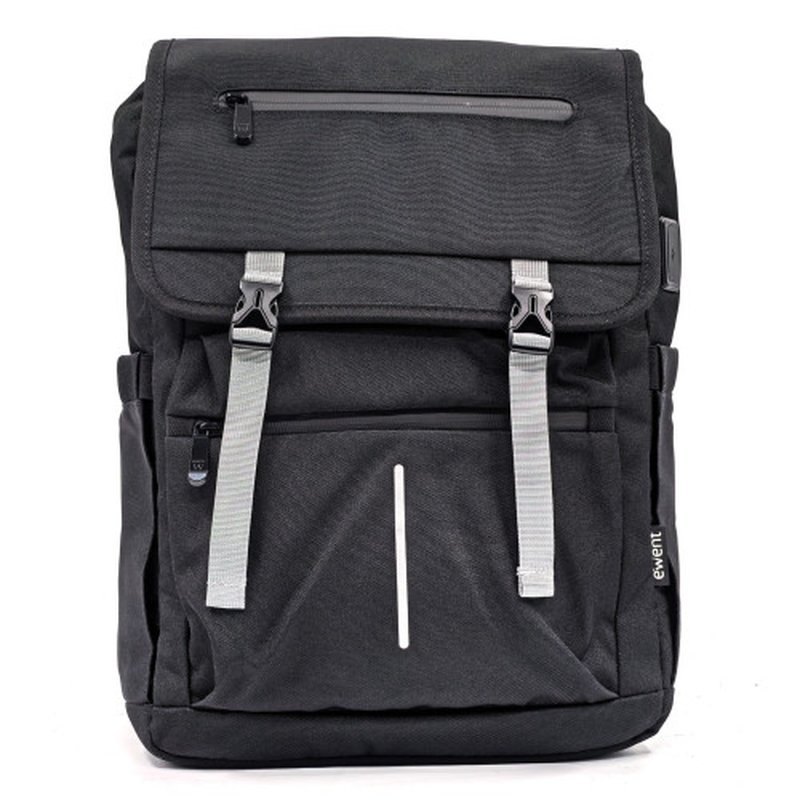 Ewent EW2537 maletines para portátil 40,9 cm (16.1") Mochila Negro