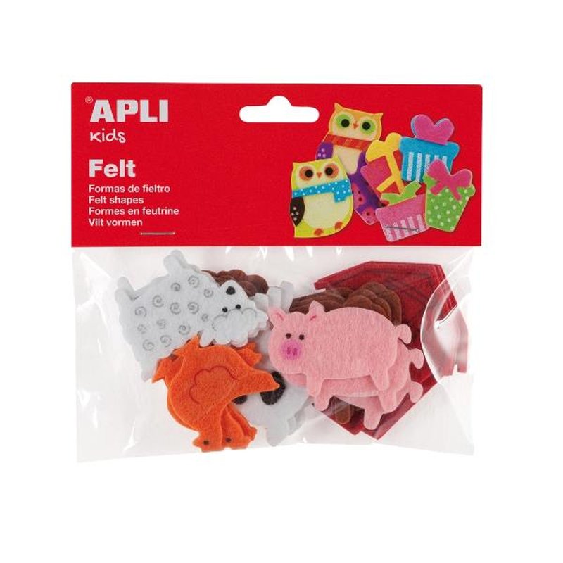 FIGURA FIELTRO DEANIMALES 18UD S FIGURA FIELTRO DEANIMALES 18UD S