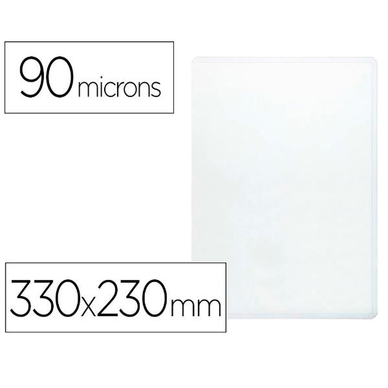 FUNDA PORTADOCUMENTO FOLIO 90 MI | PACK 100 UNIDADES FUNDA PORTADOCUMENTO FOLIO 90 MI | PACK 100 UNIDADES