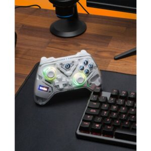 GAMEPAD KROM KRYSTAL INALAMBRICO RGB BT 5.0