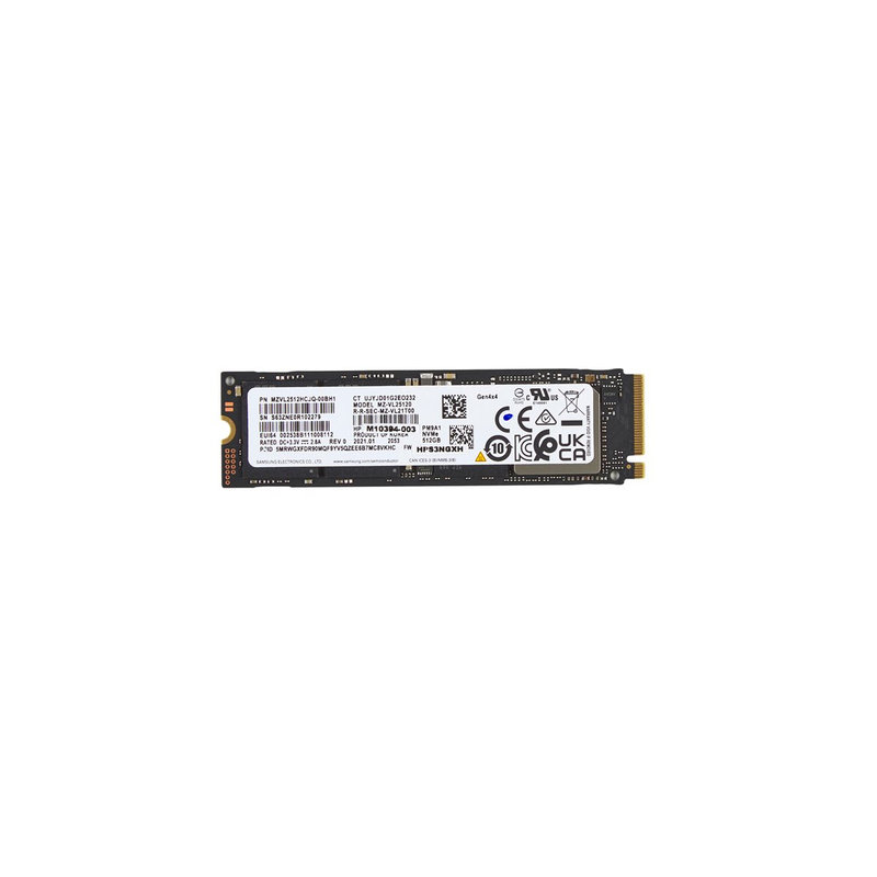 HP 512GB PCIe NVMe SSD HP 512GB PCIe NVMe SSD