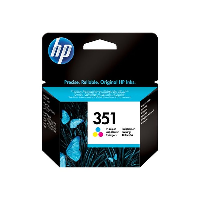 HP Cartucho de tinta original 351 Tri-color