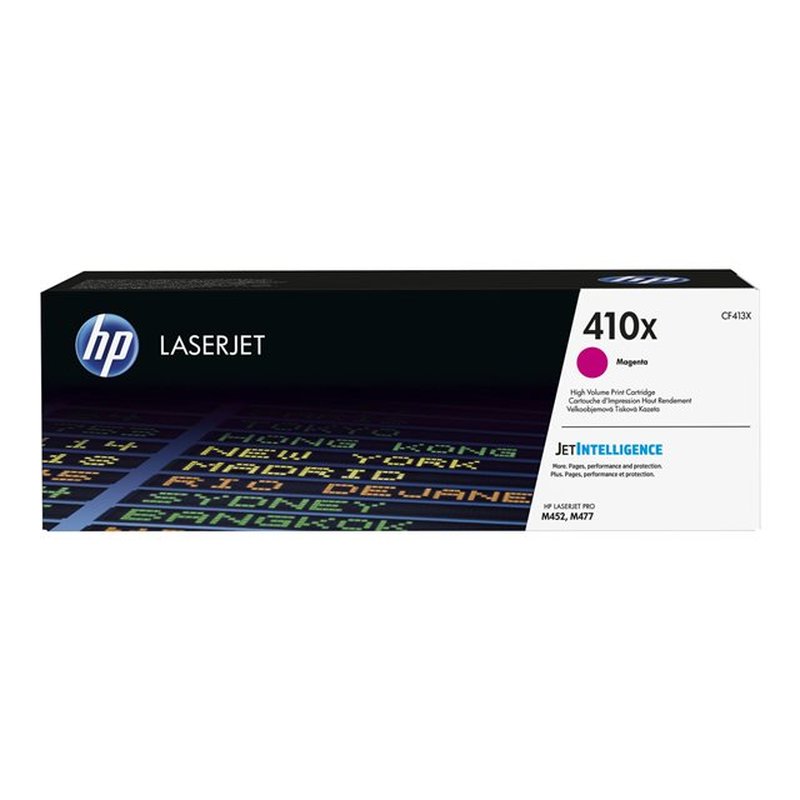 HP Cartucho de tóner original LaserJet 410X magenta de alta capacidad
