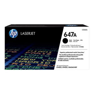 HP Cartucho de tóner original LaserJet 647A negro
