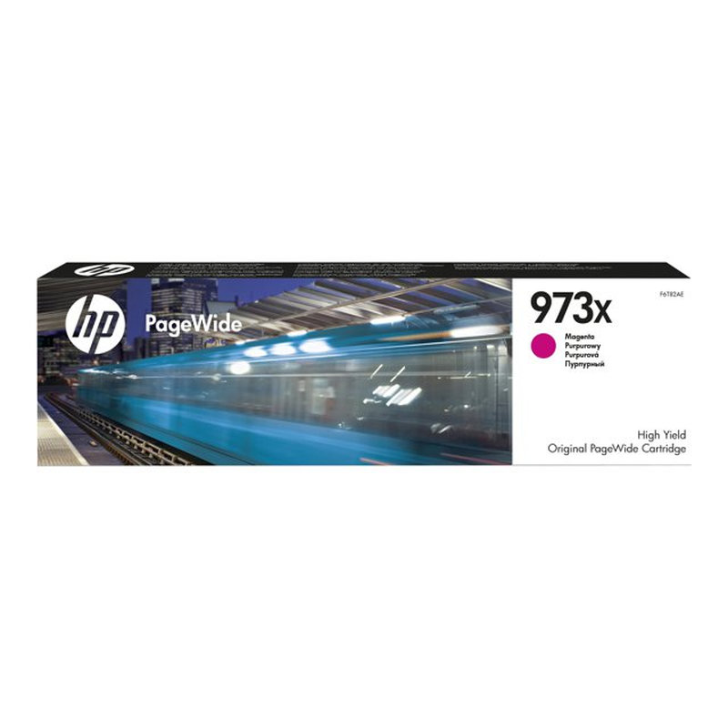 HP Cartucho magenta original PageWide 973X de alto rendimiento HP Cartucho magenta original PageWide 973X de alto rendimiento