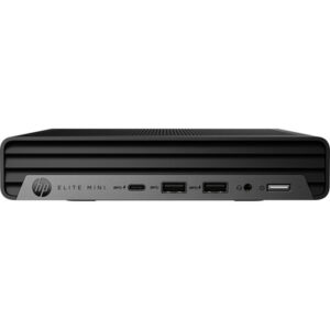 HP Elite Mini 800 G9 Intel® Core™ i5 i5-12500T 8 GB DDR5-SDRAM 256 GB SSD Windows 11 Home Mini PC Negro